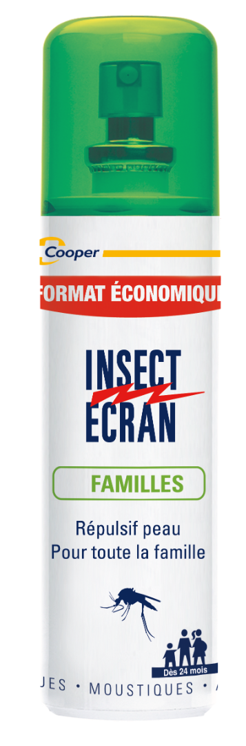 Insect ecran Famille - Anti-moustiques - Spray répulsif peau